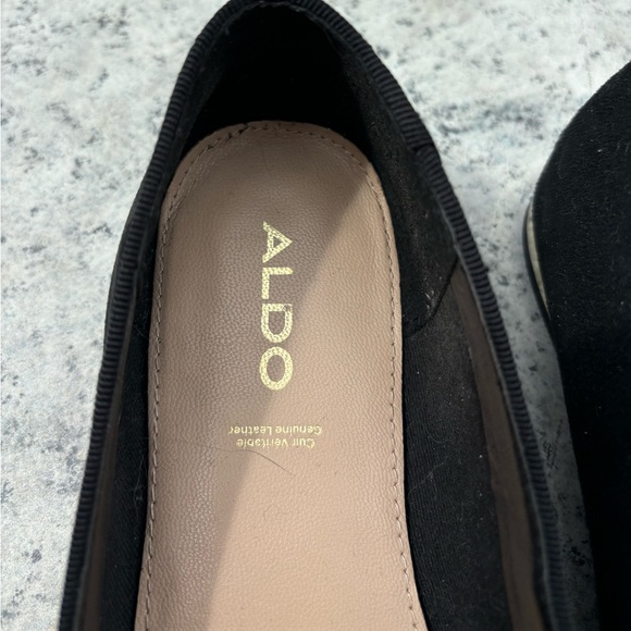 Men’s Aldo Mccrery - Black Velvet Tassle Loafers Size 7 - EUC - Picture 3 of 9